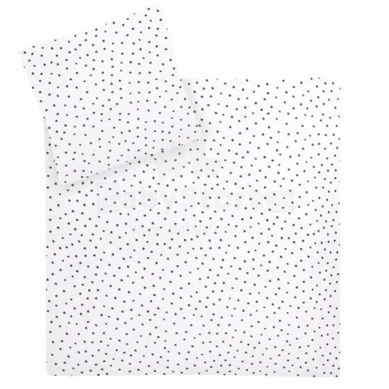 Julius Zollner Dots Grau Art.8460068260 virspalags+ spilvendrānа 80x80 /35x40 cm