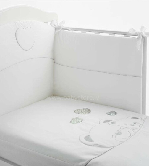 Сoccoleria Orsetto Brillante Art.100301 Комплект изысканного детского постельного белья из 4-х частей