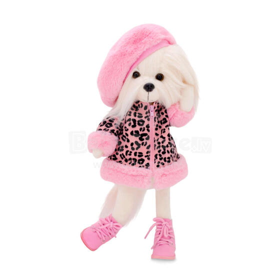 Orange Toys Lucky Doggy Mimi: Mon Amour Art.LD4/093 Mīkstā rotaļlieta sunītis Mon Amour ar karkasu (37cm)