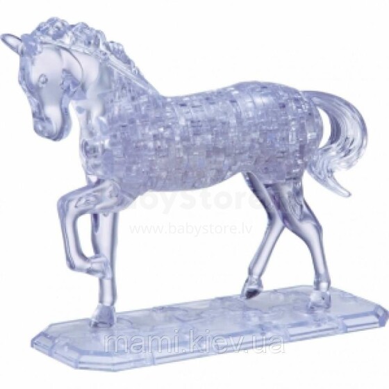 Crystal Puzzle Art. 9018 Horse Кристальный 3D пазл