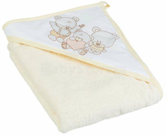 Tega Baby Art.MS-006 Детское хлопковое полотенце с капюшоном,80*80 см