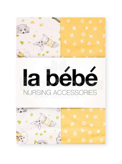 La Bebe™ Set 100x135/40x60 Art.101677 Funny Dogs Double Face