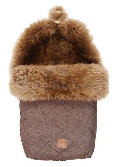 Kaiser '20 Footmuff Nelly Cappuccino Art.6545275 Braun Melange