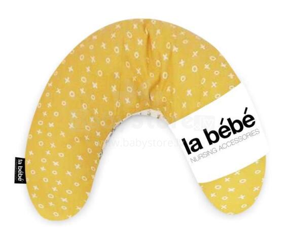 La Bebe™ Mimi Pillow Art.101709 TicTacToe Griķu pakaviņš spilventiņš 19x46cm
