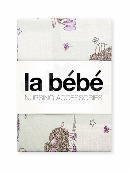 La Bebe™ Nursing Sheep Art.101750  Детский хлопковый пододеяльник 140x100см