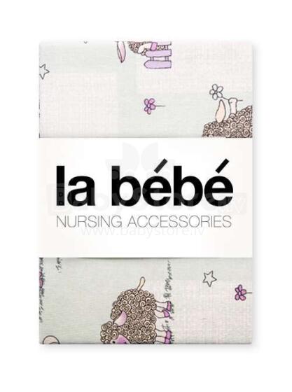 La Bebe™ Cotton 75х100 Art.101754 Sheeps Детский хлопковый пододеяльник 75x100см