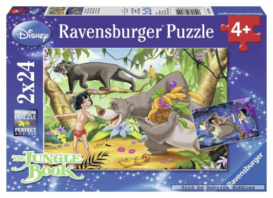 Ravensburger Puzzle 088942V Disney Mugle Puzzles 2x24vnt.