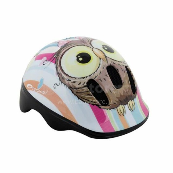 Spokey Owl Art.837263 Сертифицированный, регулируемый шлем/каска для детей