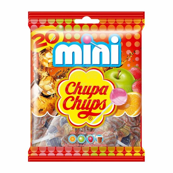 Chupa Chups Art.500-00200 Ledenes  mini maisiņā, 120g(Čupa čups)