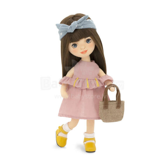 Orange Toys Sweet Sisters Sophie in a Tassel Dress Art.SS03-21Мягкая игрушка Кукла София в льняном платье (32см)