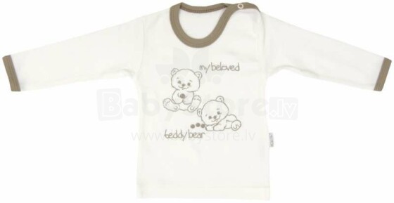 Mamatti Teddy Bear Art.KS8815 medvilniniai kūdikių marškinėliai (68-98cm)