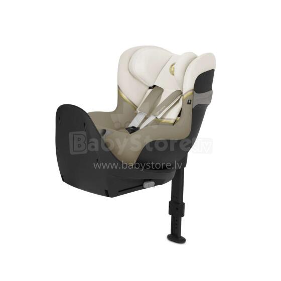 Cybex Sirona S2 i-Size 61-105 cm Bērnu autokrēsliņš, Seashell Beige (0-18kg)