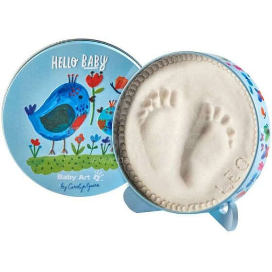 „Baby Art Magic Box Carolin Birds Art.3601092300“ dovanų rinkinys, skirtas kūdikių kabutėms / rankų atspaudams kurti