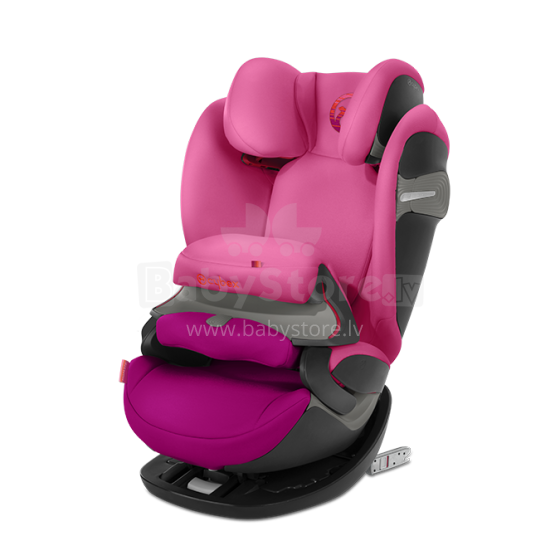 Cybex '18 Pallas S -Fix Art.102322 Passion Pink Bērnu inovatīvs autokrēsls (9-36 kg)