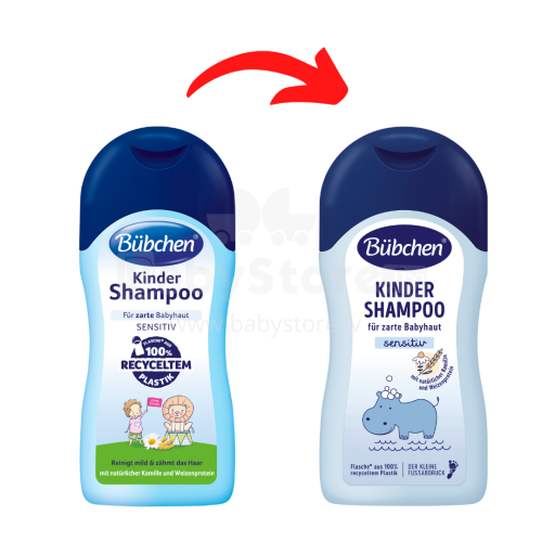 Bubchen Shampoo Art.TB06 šampūns 200ml