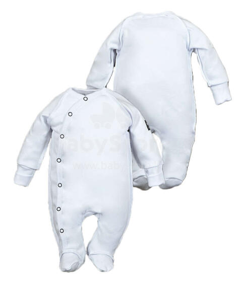 La Bebe™ NO Baby Romper Art.102452 White