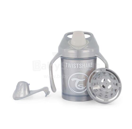 Twistshake Mini Cup Art.78272 Pastel Grey