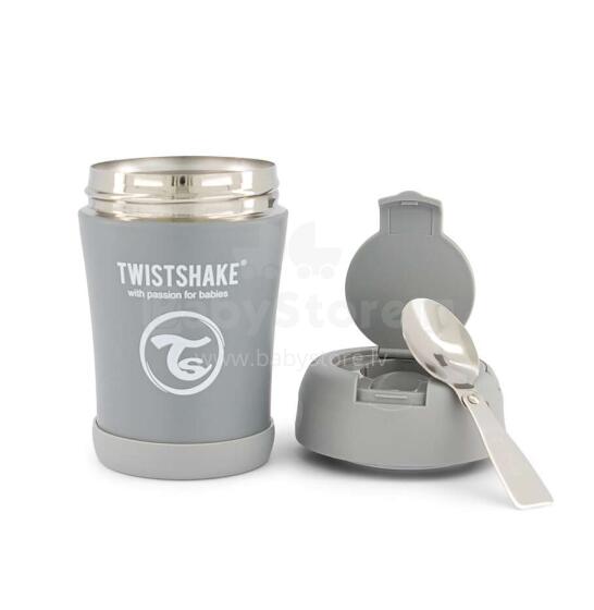 Twistshake Food Container Art.103119 Pastel Grey