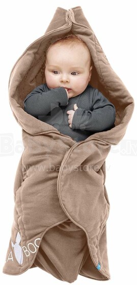 Wallaboo Baby Wrap Fleur Taupe Art.WWF.0310.1914  Одеяло для пеленания