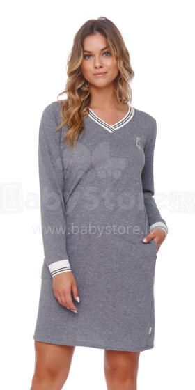 Doctornap Night Dress Art.4534 Grey