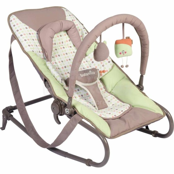Babymoov Bouncer Almond Art.A012416 Atpalaiduojanti kėdė / sūpynės kūdikiui
