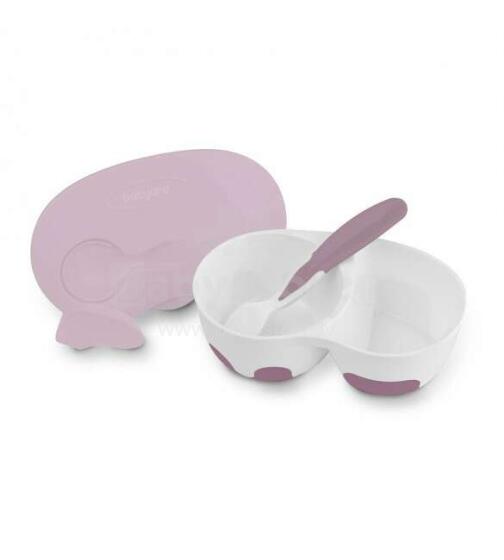 Babyono Art.1067 Feeding set plate and spoon