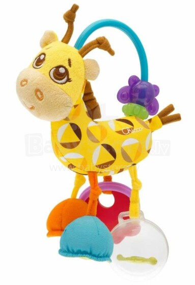 „Chicco Push Rattle“ žirafa Art.07157.00 Vaikų lavinamasis žaislas