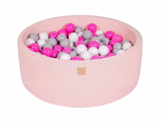 MeowBaby® Color Round Art.104054 Pink  Kuiv bassein pallid(200tk.)