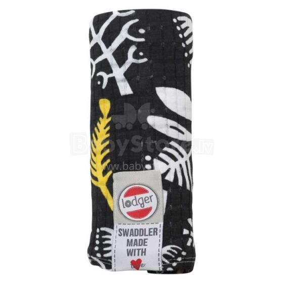 Lodger Swaddler Botanimal Art.SW072 Raven