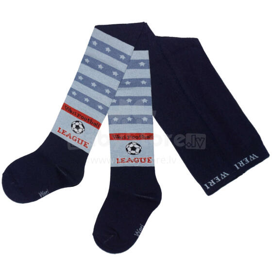 Weri Spezials Strips K210 Kids cotton tights