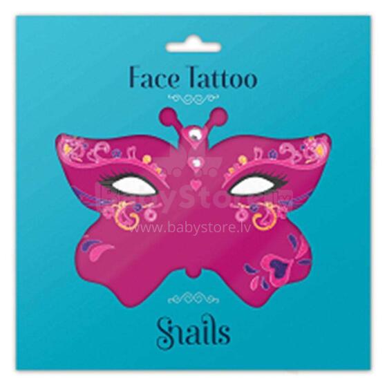Snails Face Tattoos Queen Of Hearts  Art.0422