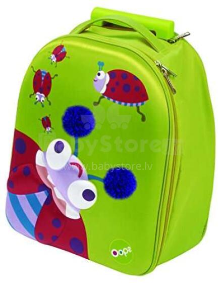 Oops Ladybug  Art.31007.33 Easy-Trolley Kids Suitcase