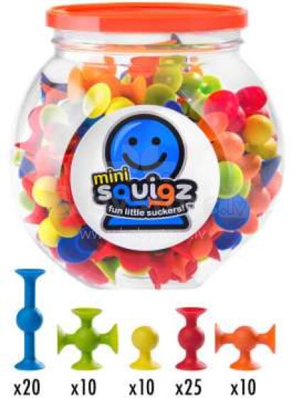 Fat Brain Toys Mini Squigz Art.FA107-1