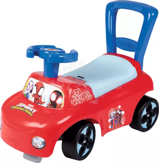 Smoby Spidey Car Art.720508S Stumjamā mašīna ar skaņas moduli