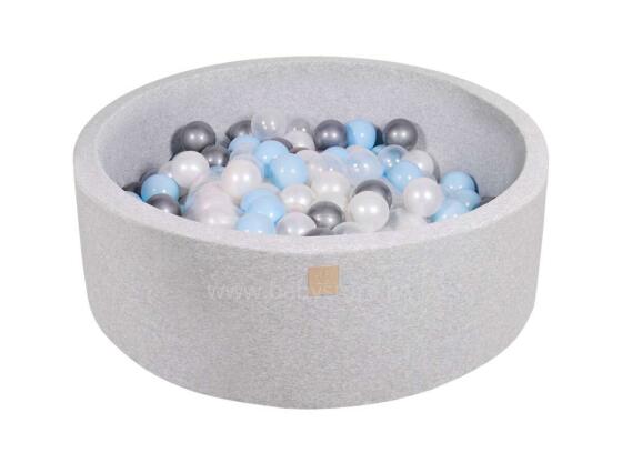 MeowBaby® Color Round Art.104050  Grey Jungle