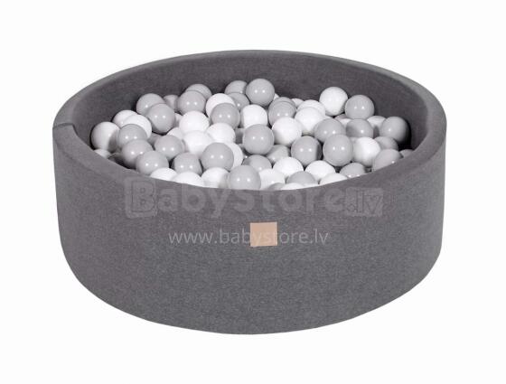 MeowBaby® Color Round Art.105093 Dark Grey