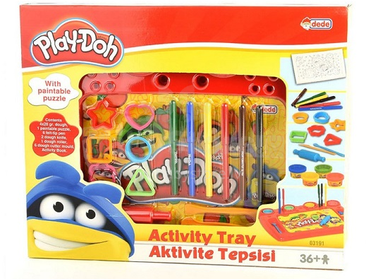 „Play-Doh“ veiklos padėkliukas, 31191, plastikinis vaikelis su priedais