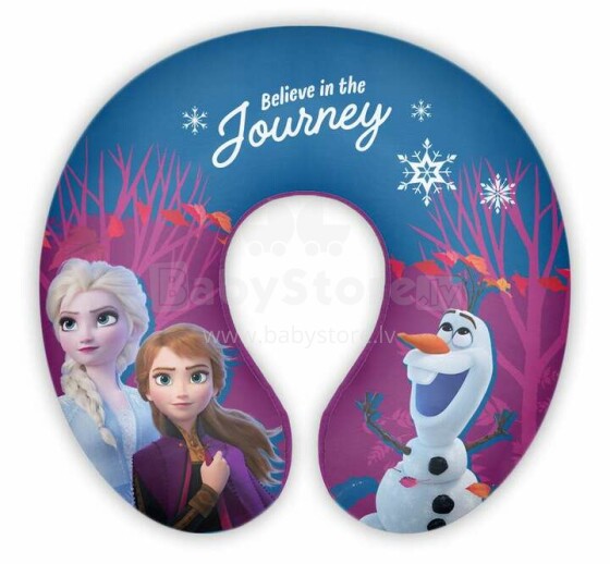 Disney Frozen Pillow Art.9634  Ceļojuma kakla spilvens (galvas atbalsts)