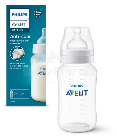 Philips AVENT Anti-Colic AirFree SCY 106/01 feeding bottles 3+ 330ml