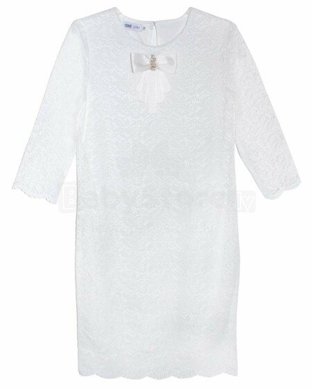 Tinex-NK Art.457705 Vaikų šventinė suknelė balta