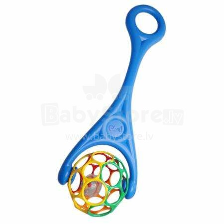 BebeBee Oball Roller Art.294505 Игрушка каталка со сгибающимся мячиком и погремушкой