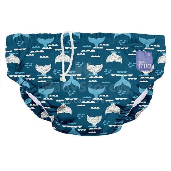 Swim Nappies BambinoMio Art.105654 Blue Tail