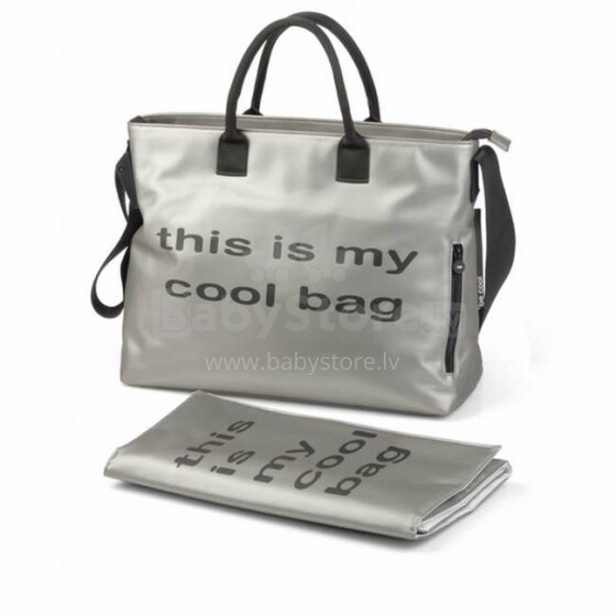 Be Cool'19 Mamma Bag  Art.886271 Silver praktiline kott strollers