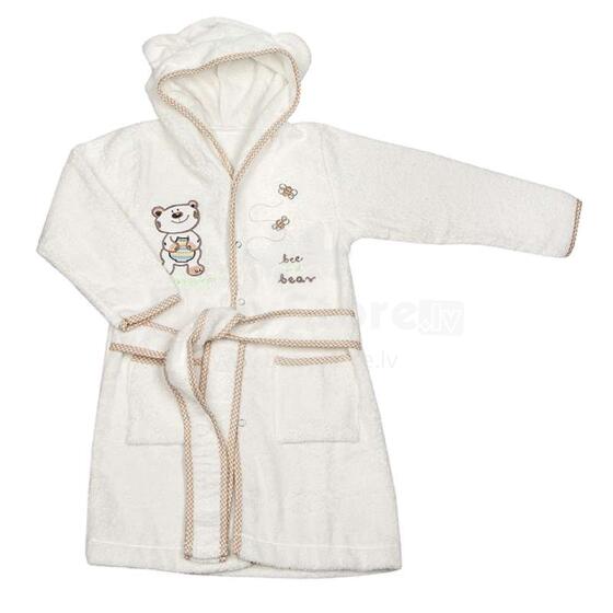 Eko Bathrobe Bear Art.SZL-02 Ecru