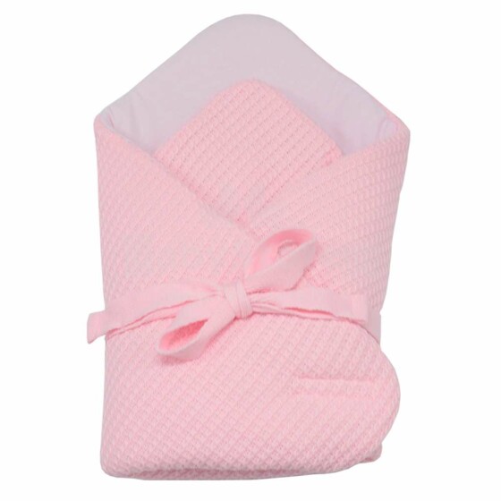 Eko Swaddle Blanket Art.RO-09 Pink Конвертик для новорождённого 75х75 см