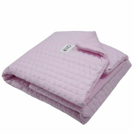 Eko Blanket  Art.PLE-51 Pink  Мягкое двухсторонее одеяло-пледик 75x100см