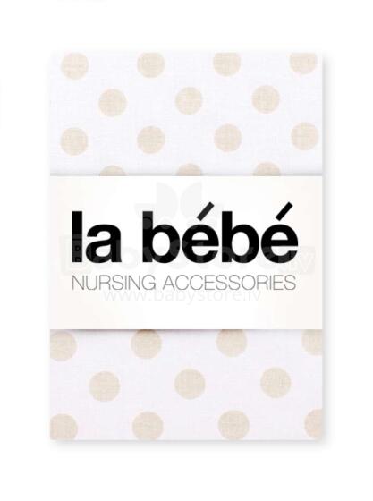 La Bebe™ Cotton 100x140 Art.106685 Dots Детский хлопковый пододеяльник 100х140см