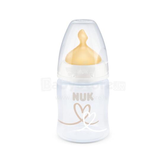 Nuk First Choice  Art.107044 Temperature controlled bottle with latex teat, 150 ml (0-6 months) size M (for formula)