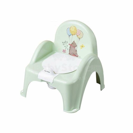 Tega Baby Art. FF-007 Forest Fairytale Light Green Bērnu podiņš-krēsliņš ar vāku