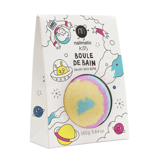 Nailmatic Kids Galaxy Art.701GALAXY шарик в ванну для детей,160гр